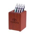 Large Desk Pen/Pencil Holder in Rosewood
