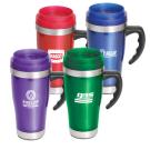 16-oz. Contoured-Grip Travel Mug with Closure Top