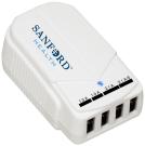 4 PORT HIGH OUTPUT USB TRAVEL CHARGER