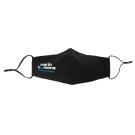 3-Ply Adjustable Fit Face Mask w/Filter Pocket and Nose Wire