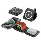 3-IN-1 Magnetic Wireless Charger with Travel Case