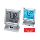 Touch-Screen Jumbo LCD Radio-Controlled Alarm Clock with Thermometer