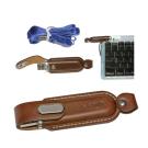 USB Flash Drive with Leather Case