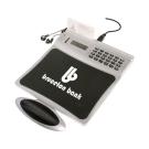 4-Port USB Mousepad with Radio &amp; Calculator