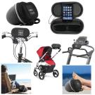 iPod, MP3 Player Amplified Stereo Speaker for Bike, Stroller & Beach