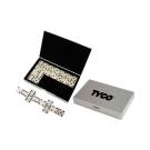 Anodized Aluminum Travel Domino Set