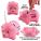 AM/FM Clock Radio Piggy Bank with "Oink" Sound