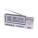 Jumbo LCD Radio with Clock, Day, Date and Temperature